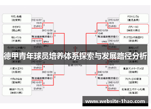 德甲青年球员培养体系探索与发展路径分析