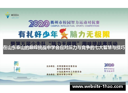 在山东泰山的巅峰挑战中学会应对压力与竞争的七大智慧与技巧